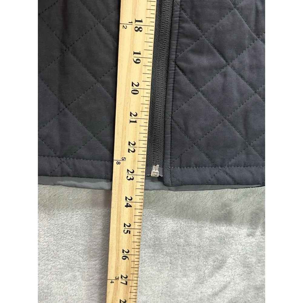 BYLT Quilted Bomber Jacket Mens Small Black Quilted Puffer Premium Basics